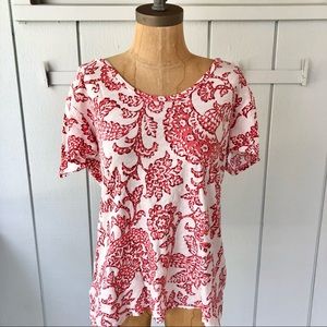 Loft Relaxed Fit Paisley Tee